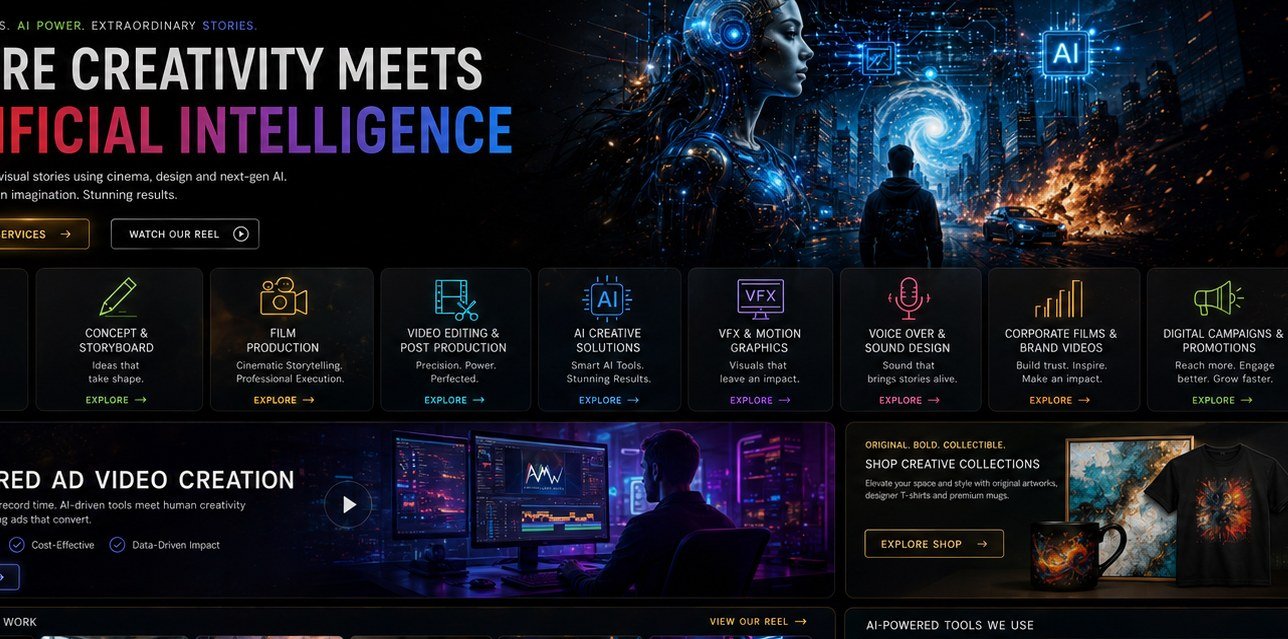 AI ad video